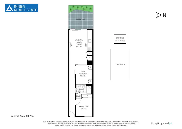 Floorplan of Homely apartment listing, G06/40-44 Pakington Street, St Kilda VIC 3182