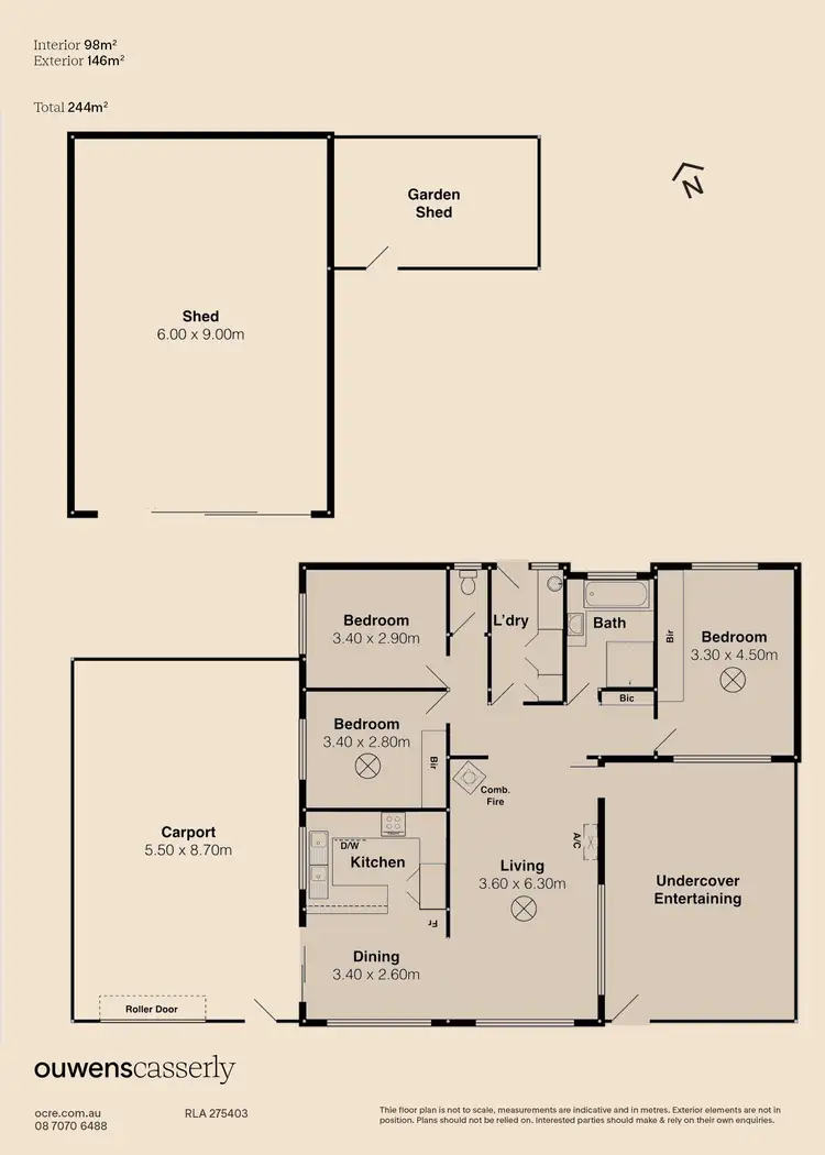 Floorplan of Homely house listing, 16 Richardson Road, Victor Harbor SA 5211