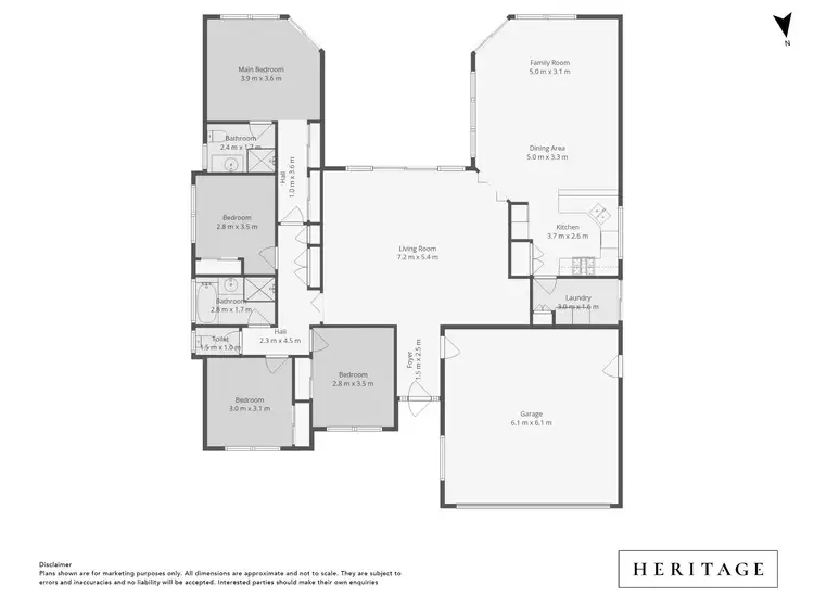 Floorplan of Homely house listing, 18 Joseph Esplanade, Mardi NSW 2259