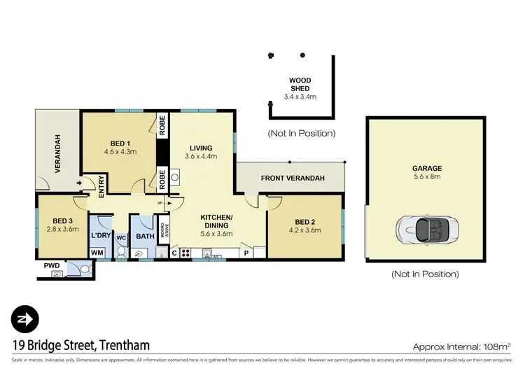 Floorplan of Homely house listing, 19 Bridge Street, Trentham VIC 3458