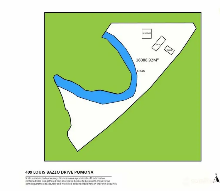 Floorplan of Homely house listing, 409 Louis Bazzo Drive, Pomona QLD 4568