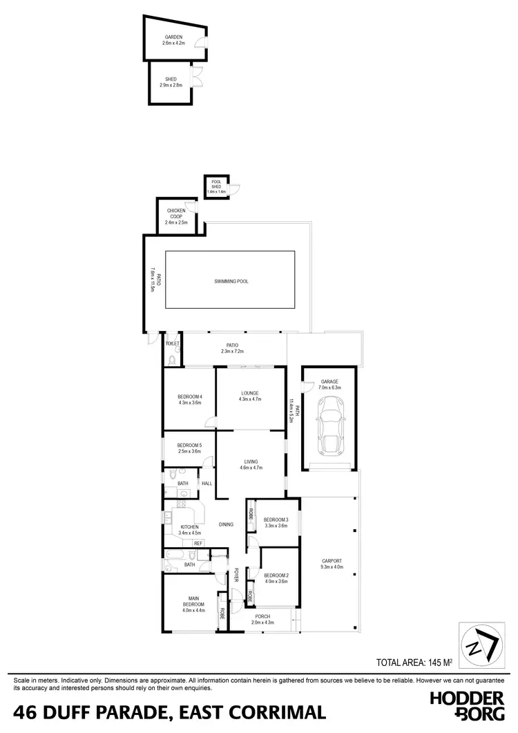 Floorplan of Homely house listing, 46 Duff Parade, East Corrimal NSW 2518