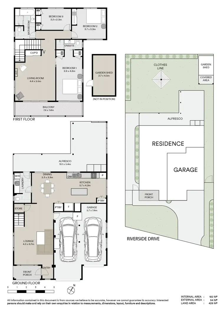 Floorplan of Homely house listing, 61 Riverside Drive, West Ballina NSW 2478