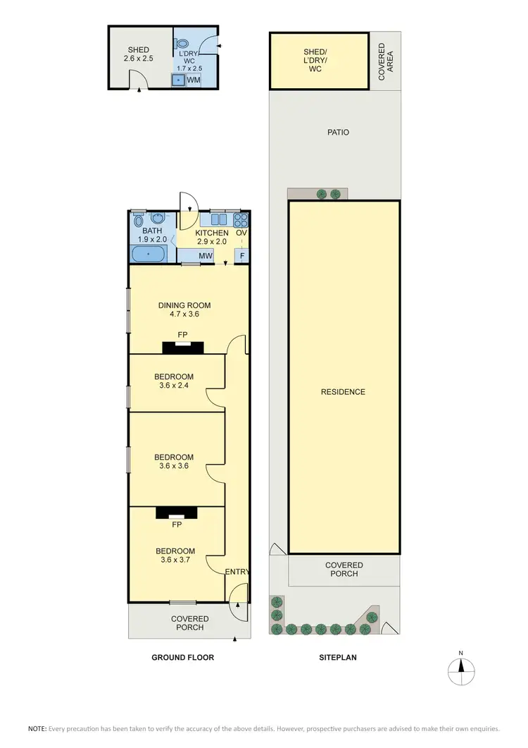 Floorplan of Homely house listing, 10 Newton Parade, Moonee Ponds VIC 3039