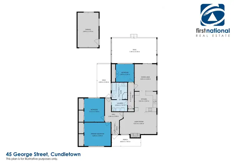 Floorplan of Homely house listing, 45 George Street, Cundletown NSW 2430