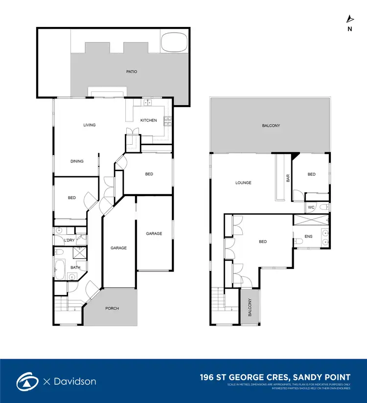 Floorplan of Homely house listing, 196 St George Crescent, Sandy Point NSW 2172