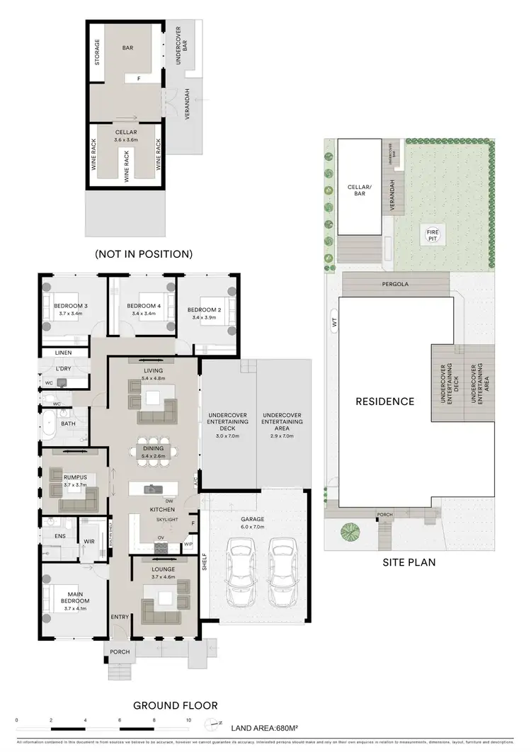 Floorplan of Homely house listing, 143 Grantham Drive, Highton VIC 3216