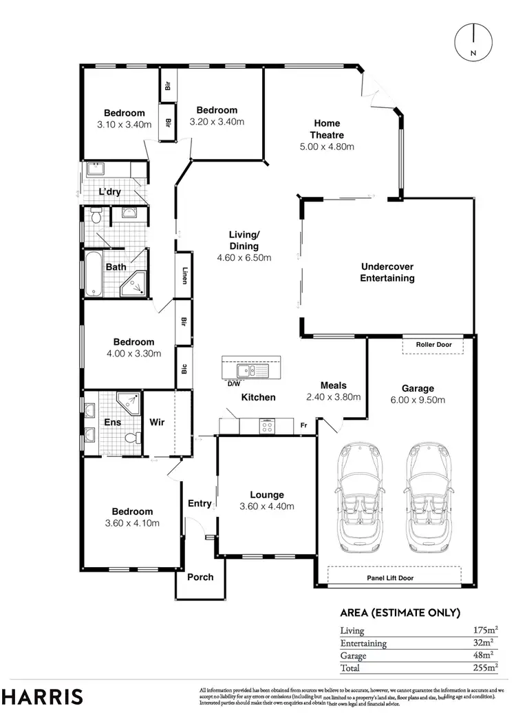 Floorplan of Homely house listing, 3 Fairway Drive, Mccracken SA 5211