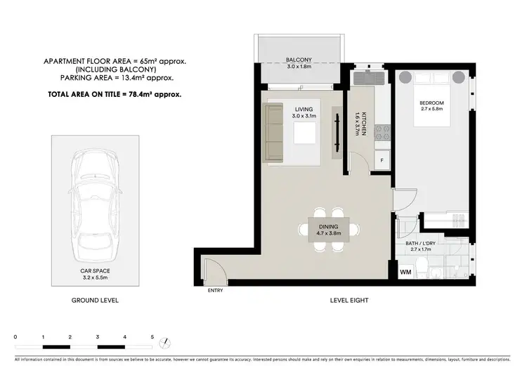 Floorplan of Homely apartment listing, 64/90 Blues Point Road, Mcmahons Point NSW 2060