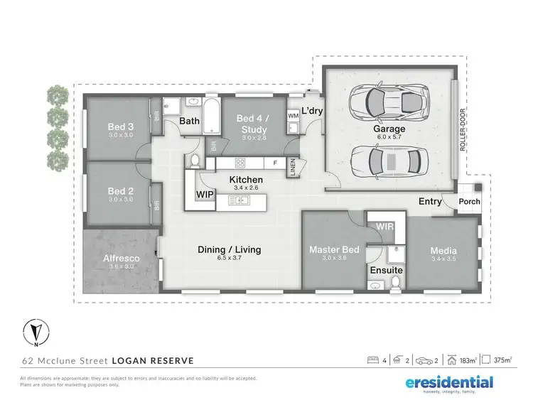 Floorplan of Homely house listing, 62 McClune Street, Logan Reserve QLD 4133