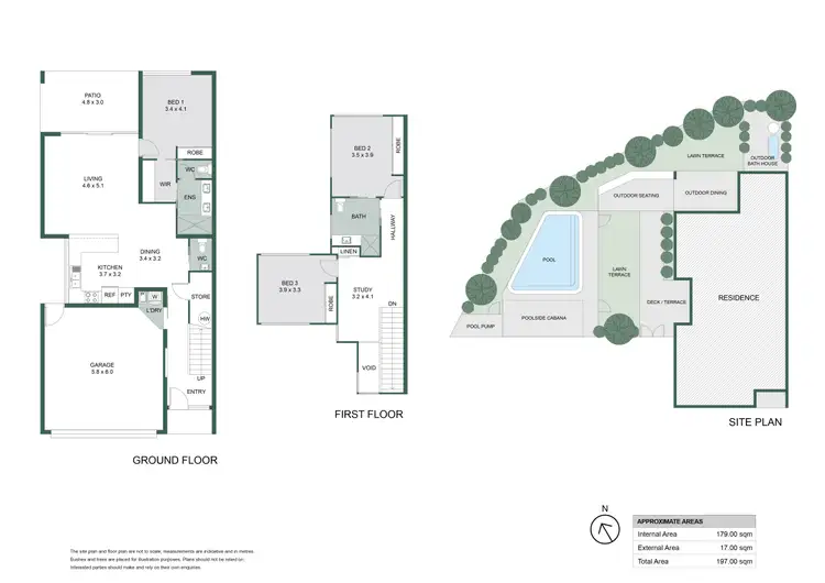 Floorplan of Homely villa listing, 9/150 Argentea Boulevard, Palm Cove QLD 4879
