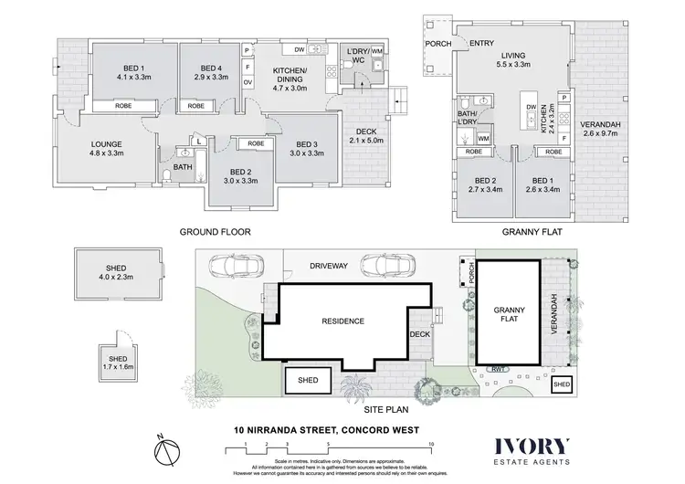 Floorplan of Homely house listing, 10 Nirranda Street, Concord West NSW 2138