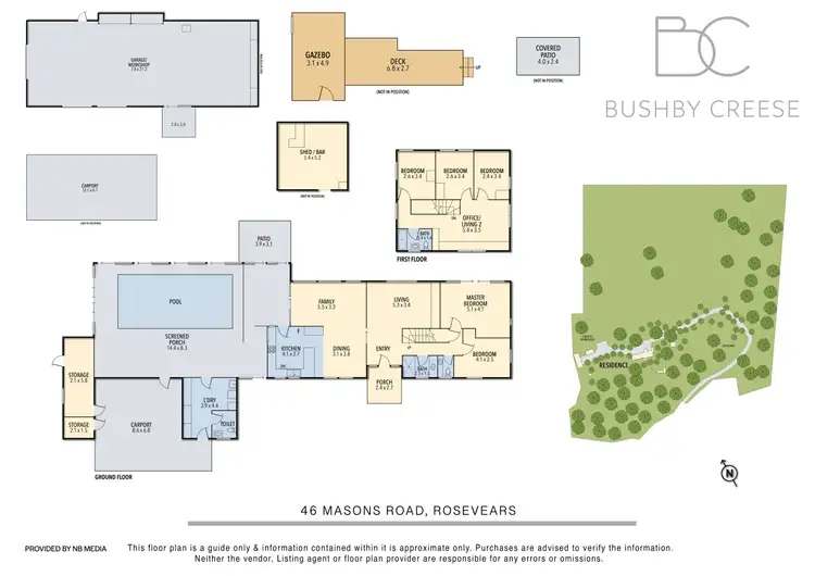Floorplan of Homely house listing, 46 Masons Road, Rosevears TAS 7277