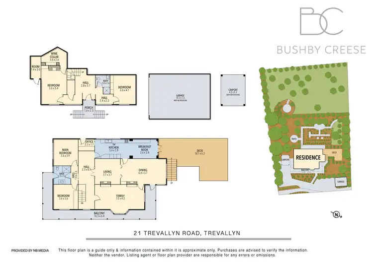 Floorplan of Homely house listing, 21 Trevallyn Road, Trevallyn TAS 7250