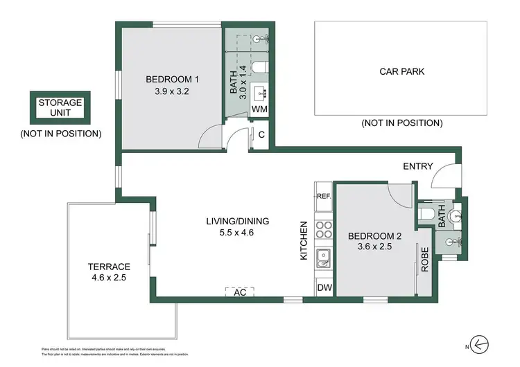 Floorplan of Homely apartment listing, 7/472 Dandenong Road, Caulfield North VIC 3161