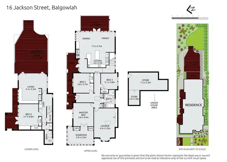 Floorplan of Homely house listing, 16 Jackson Street, Balgowlah NSW 2093