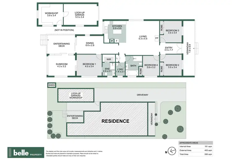 Floorplan of Homely house listing, 22 Fairway Drive, Sanctuary Point NSW 2540