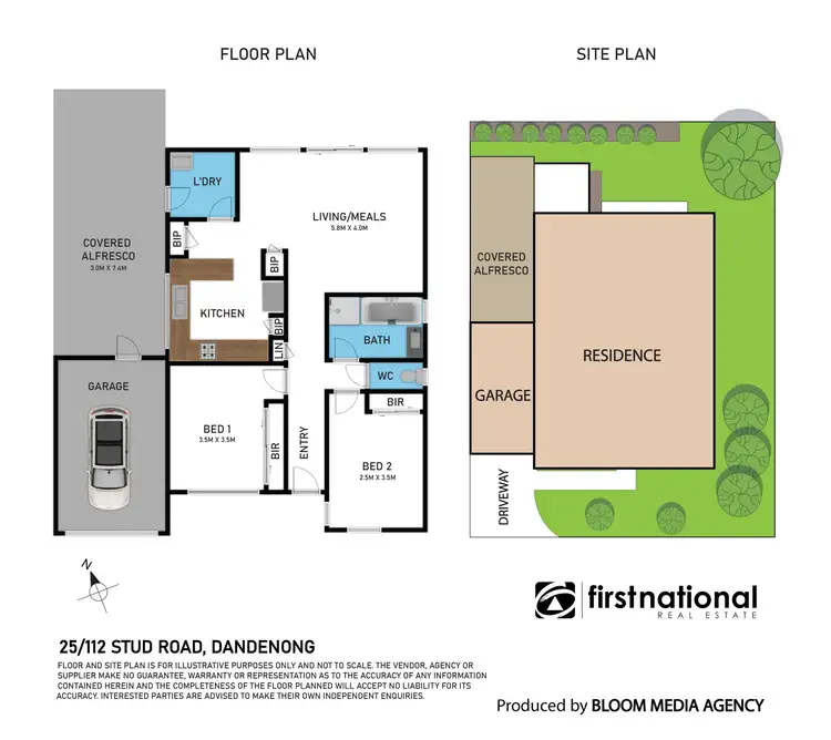 Floorplan of Homely unit listing, 25/112 Stud Road, Dandenong VIC 3175