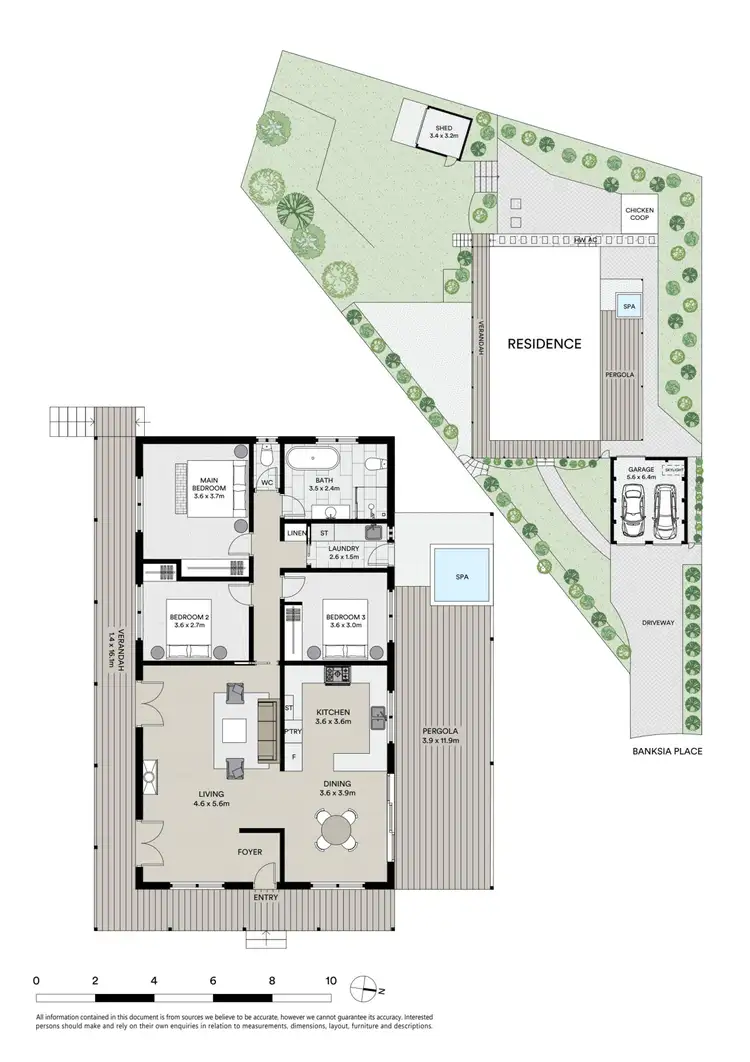 Floorplan of Homely house listing, 18 Banksia Place, Oakdale NSW 2570