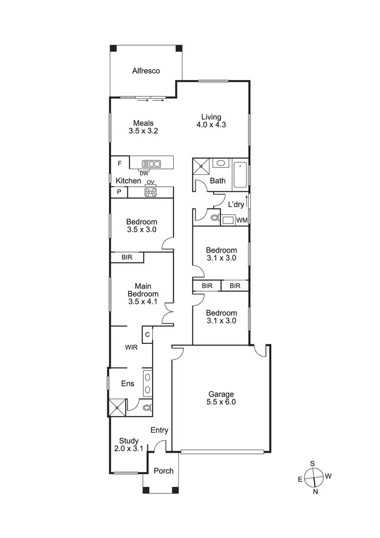 Floorplan of Homely house listing, 41 Belladonna Circuit, Wallan VIC 3756