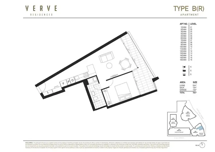 Floorplan of Homely apartment listing, 1603/464 King Street, Newcastle West NSW 2302