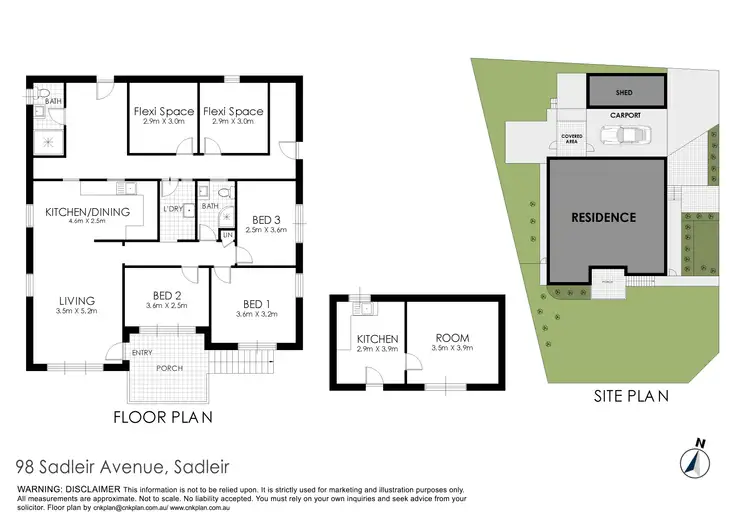 Floorplan of Homely house listing, 98 Sadleir Avenue, Sadleir NSW 2168