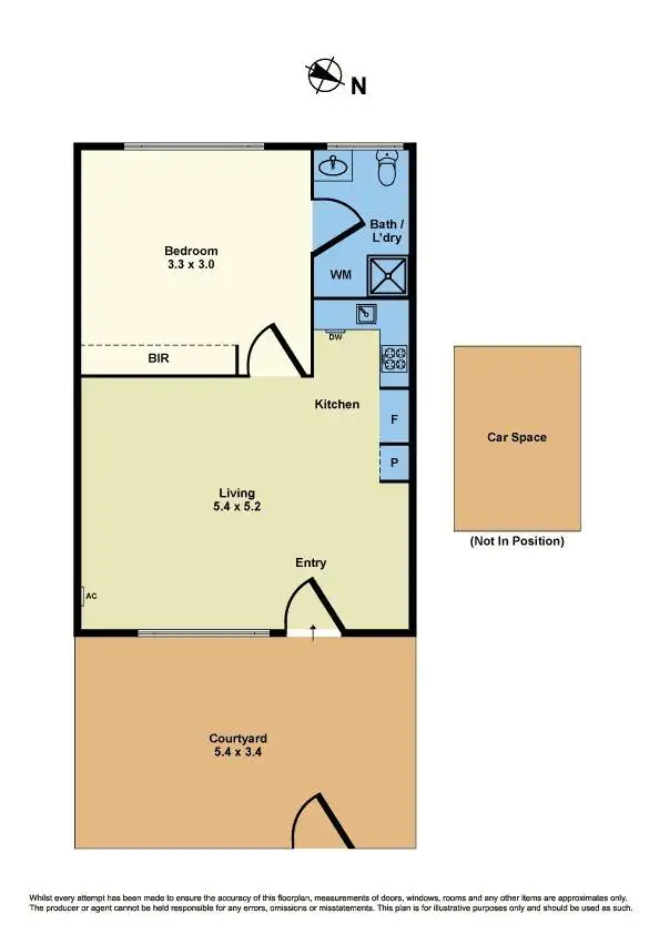 Floorplan of Homely apartment listing, 9/2-4 The Gables, Albion VIC 3020