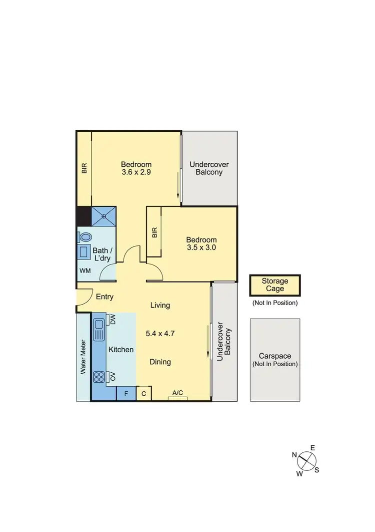 Floorplan of Homely apartment listing, 106/12 Trenerry Crescent, Abbotsford VIC 3067