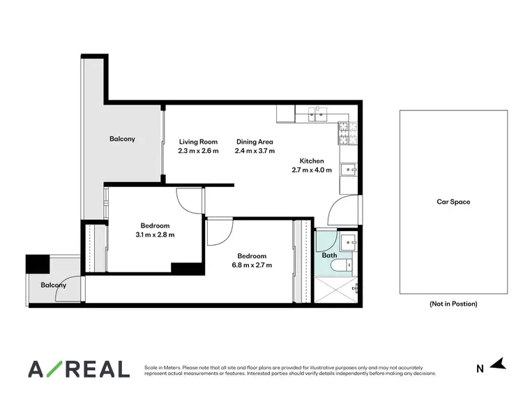 Floorplan of Homely apartment listing, 317B/200 Burwood Road, Hawthorn VIC 3122