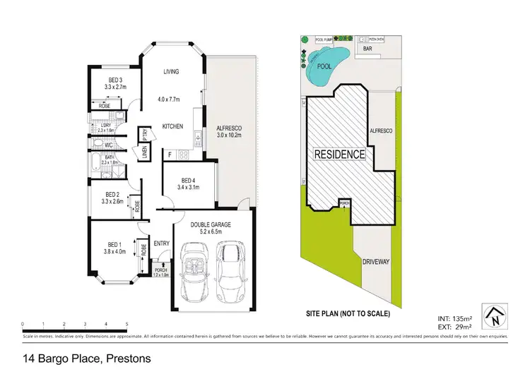 Floorplan of Homely house listing, 14 Bargo Place, Prestons NSW 2170