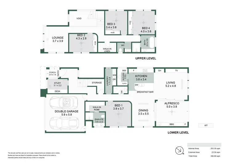 Floorplan of Homely house listing, 18 Sharpie Crescent, Grange SA 5022