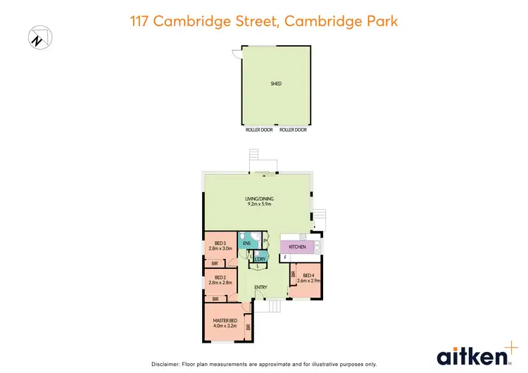 Floorplan of Homely house listing, 117 Cambridge Street, Cambridge Park NSW 2747
