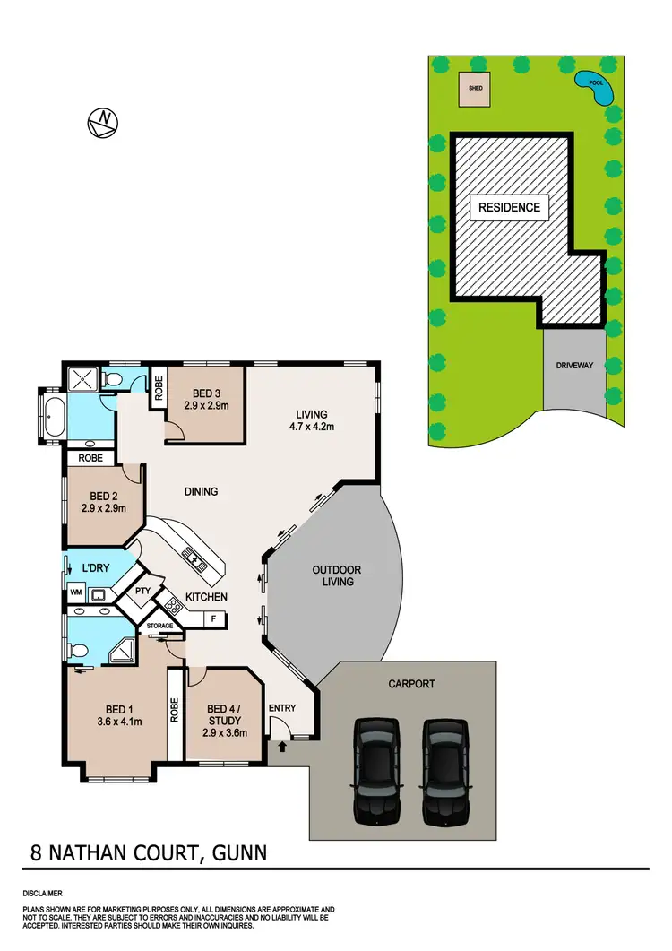 Floorplan of Homely house listing, 8 Nathan Court, Gunn NT 832