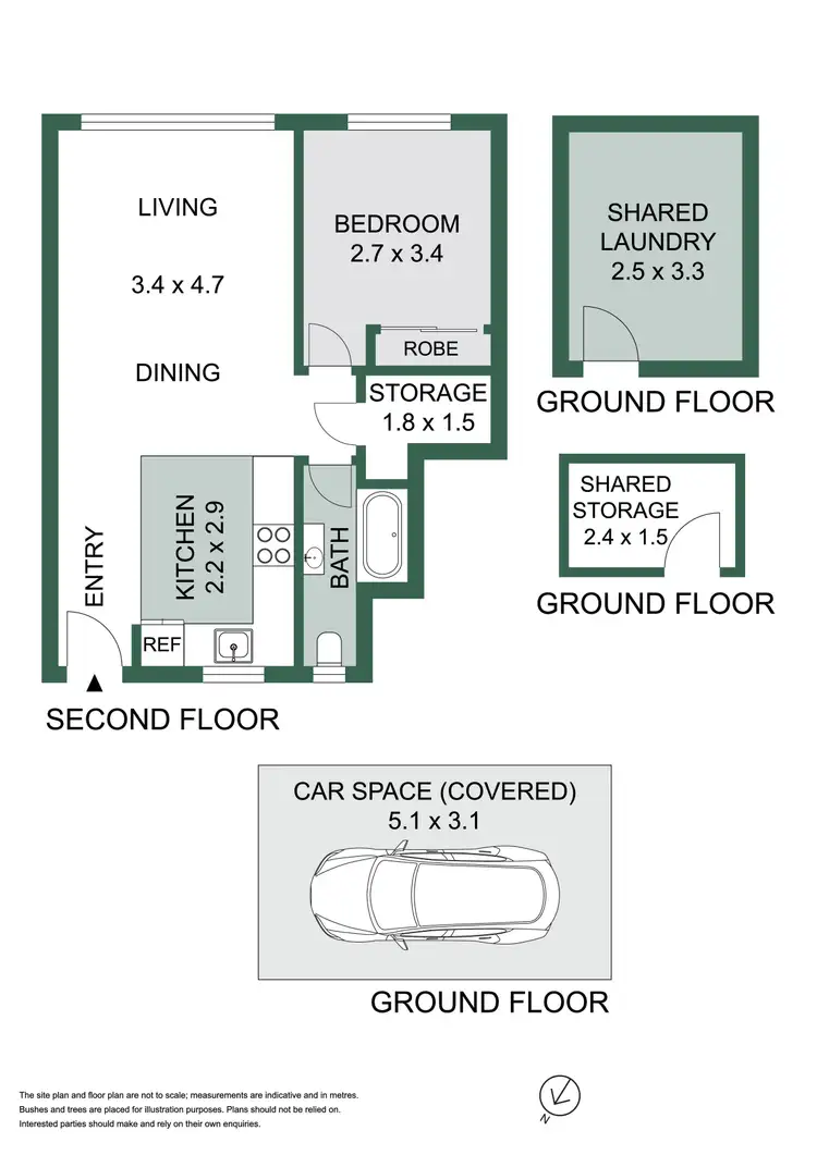 Floorplan of Homely apartment listing, 7/20 Botany Street, Bondi Junction NSW 2022