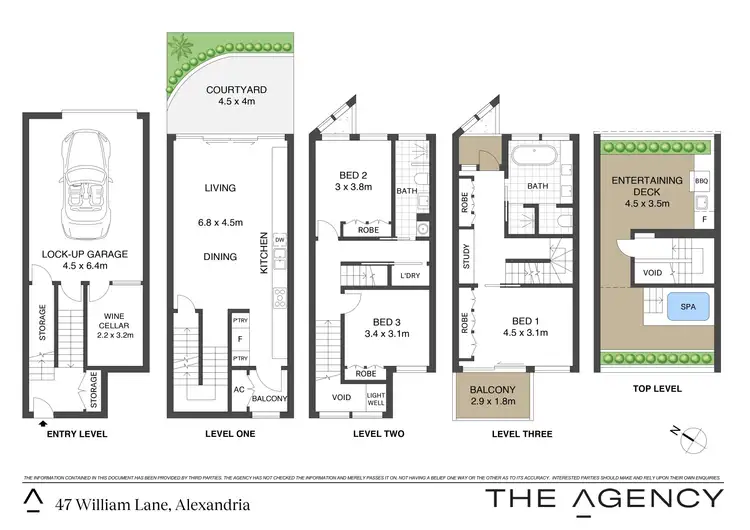 Floorplan of Homely house listing, 47 William Lane, Alexandria NSW 2015