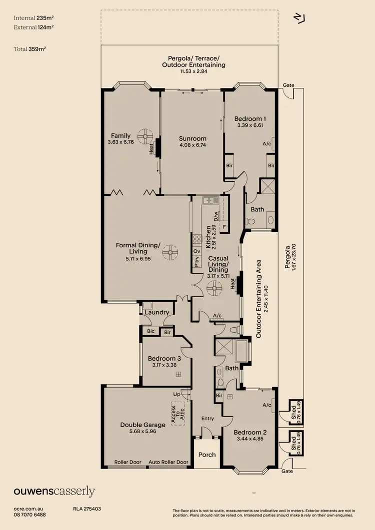 Floorplan of Homely house listing, 35 Tennyson Heights Court, Tennyson SA 5022