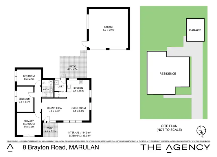 Floorplan of Homely house listing, 8 Brayton Road, Marulan NSW 2579