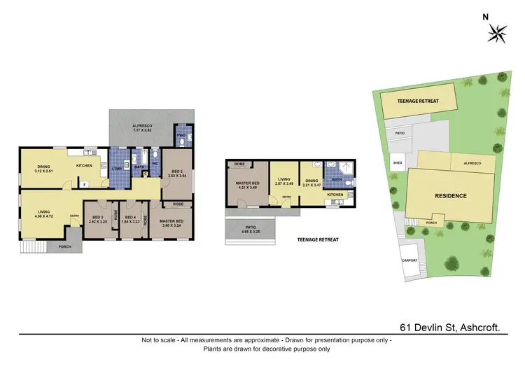 Floorplan of Homely house listing, 61 Devlin Street, Ashcroft NSW 2168