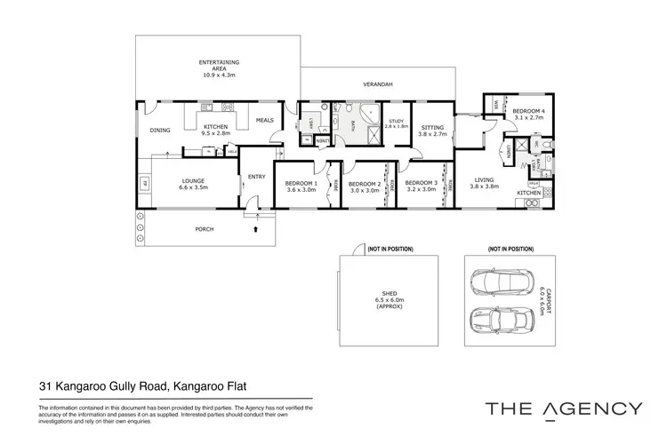 Floorplan of Homely house listing, 31 Kangaroo Gully Road, Kangaroo Flat VIC 3555