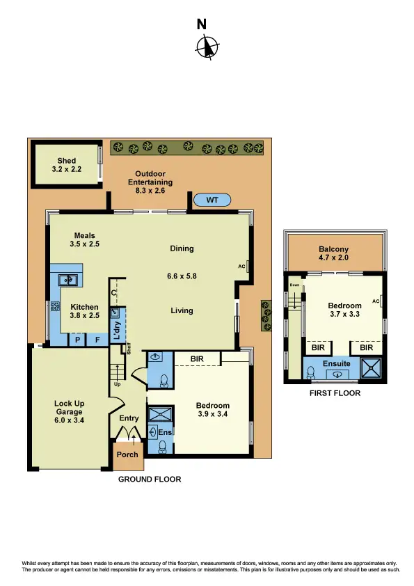 Floorplan of Homely house listing, 2/100 Suffolk Street, Maidstone VIC 3012
