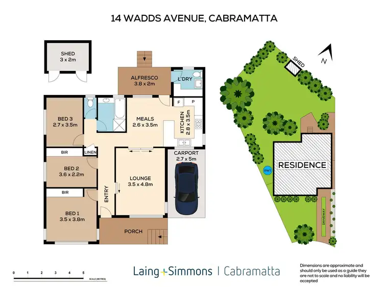 Floorplan of Homely house listing, 14 Wadds Avenue, Cabramatta NSW 2166