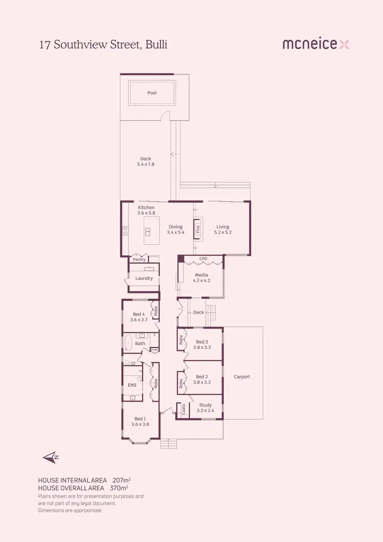 Floorplan of Homely house listing, 17 Southview Street, Bulli NSW 2516