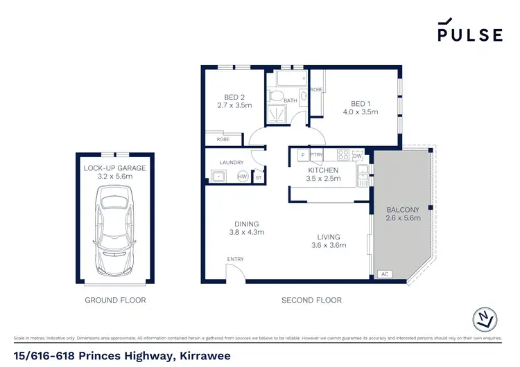 Floorplan of Homely apartment listing, 15/616-618 Princes Highway, Kirrawee NSW 2232