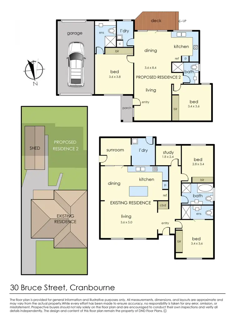Floorplan of Homely house listing, 30 Bruce Street, Cranbourne VIC 3977