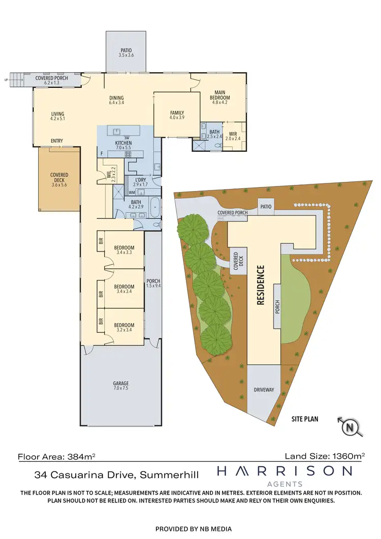 Floorplan of Homely house listing, 34 Casuarina Drive, Summerhill TAS 7250