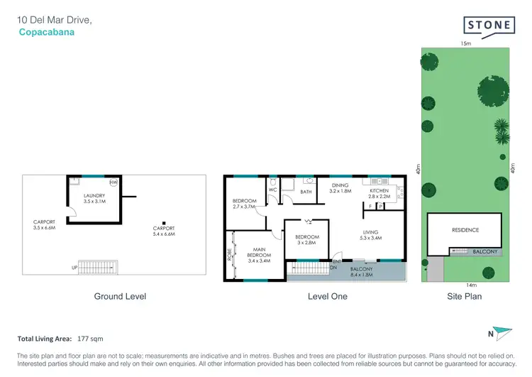 Floorplan of Homely house listing, 10 Del Mar Drive, Copacabana NSW 2251