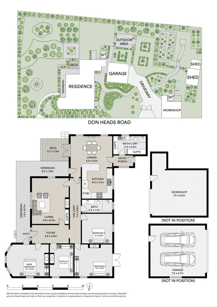 Floorplan of Homely house listing, 66 Don Heads Road, Don TAS 7310
