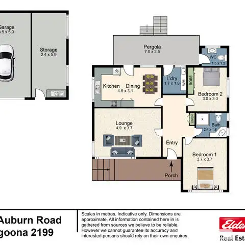 Floorplan of Homely house listing, 143 Auburn Road, Yagoona NSW 2199