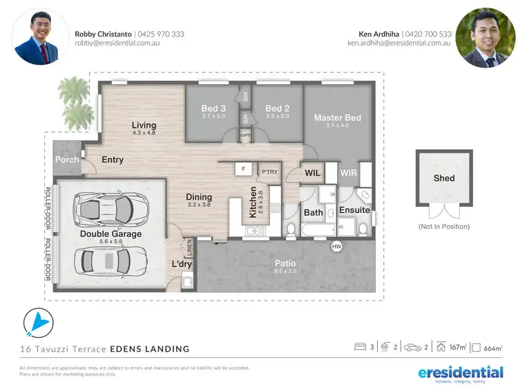 Floorplan of Homely house listing, 16 Tavuzzi Terrace, Edens Landing QLD 4207