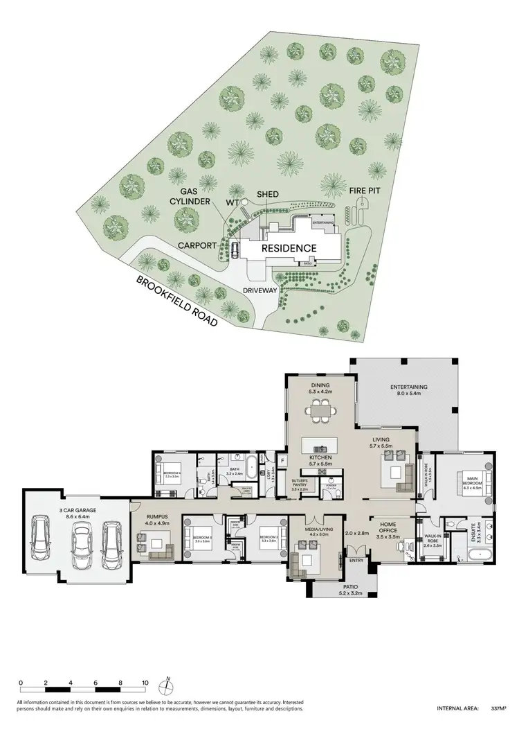 Floorplan of Homely house listing, 541 Brookfield Road, Kenmore Hills QLD 4069